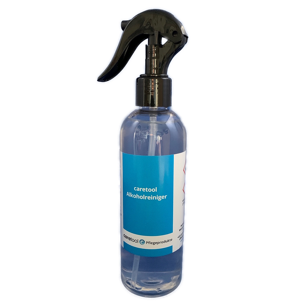 caretool Alkoholreiniger, 250ml Sprühflasche