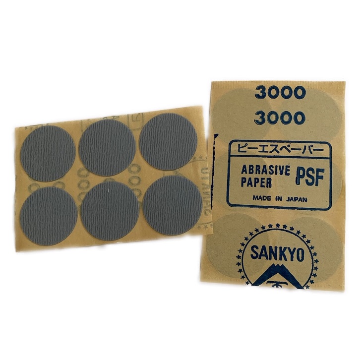 Hard-S, klebende Schleifblüten, Ø 34 mm, P3000, 12 Stk.
