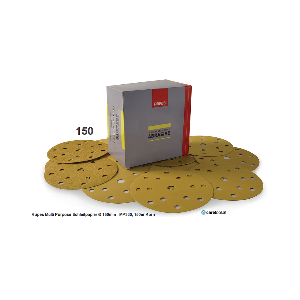 Rupes Multi Purpose Schleifpapier Ø 150mm - MP330, 150er Korn