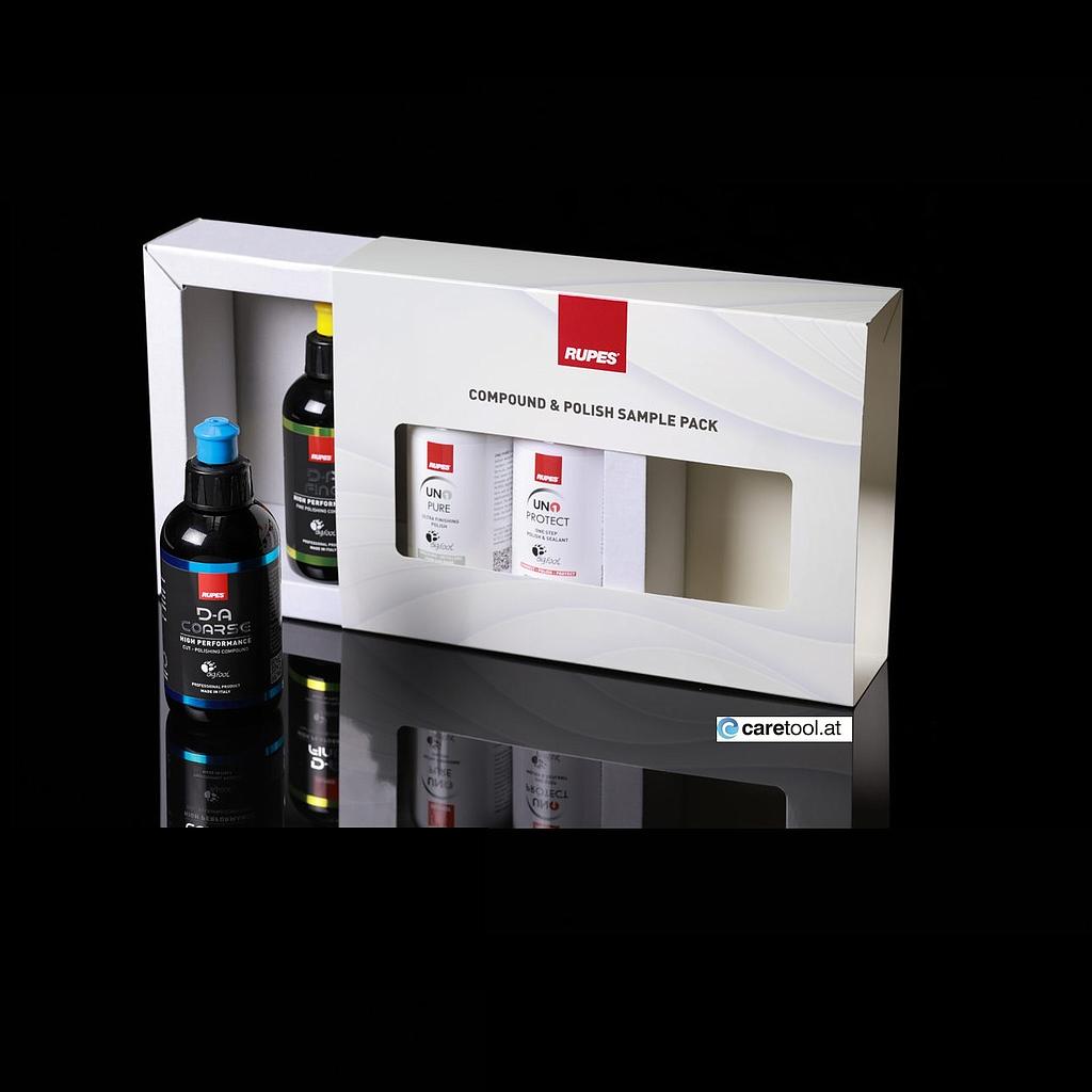 RUPES Compound & Polish Sample Pack, 4x 125ml