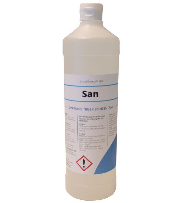 SAN Bad- & Sanitär-Reiniger Konzentrat 1L