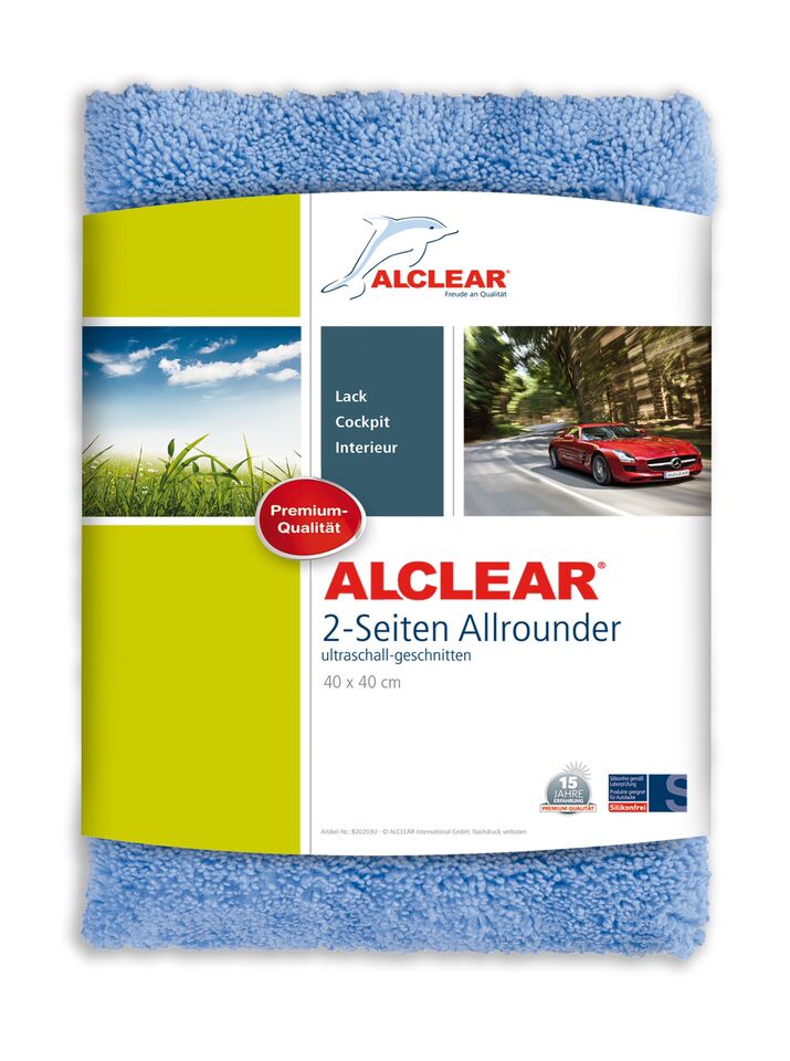 ALCLEAR 2-Seiten Ultra-Microfasertuch