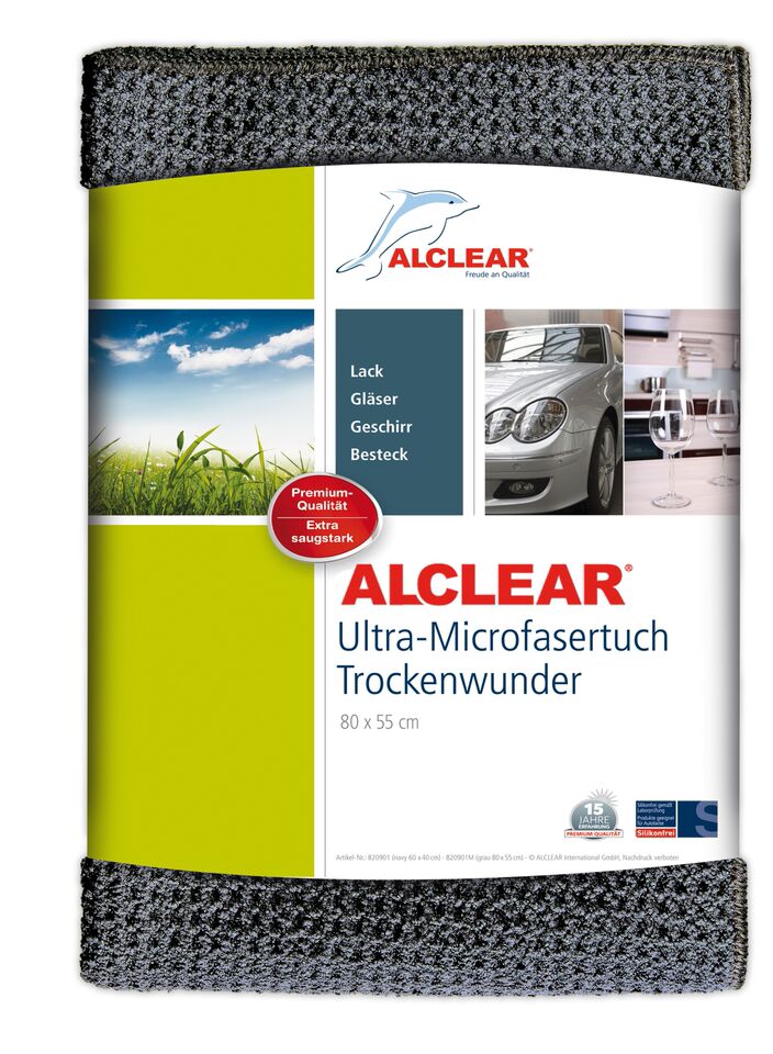 ALCLEAR Ultra Microfaser Trockentuch maxi  80x55 cm
