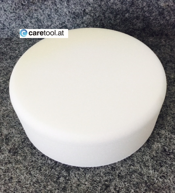 Polierpad, weiss, medium, passend für Polierhaube