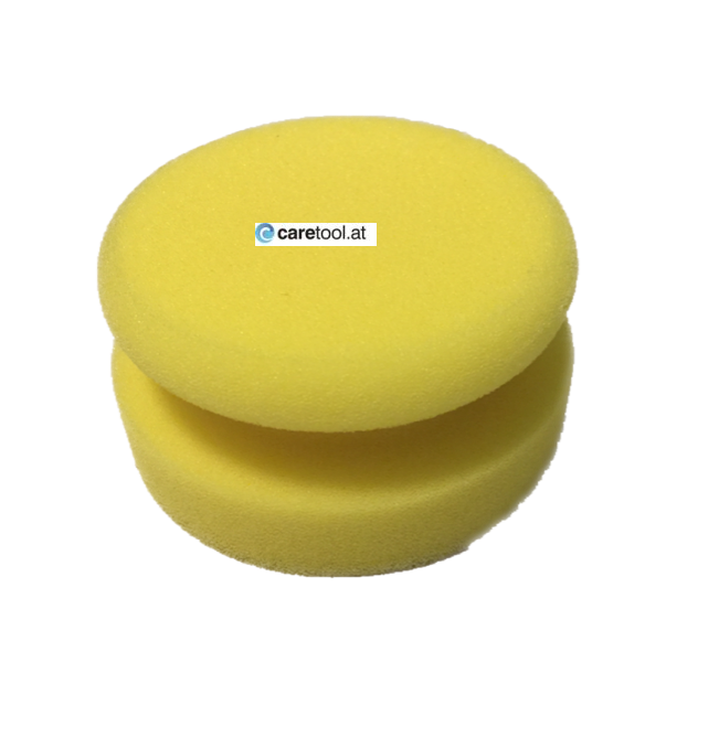 Polierpuk mittelhart, gelb, 80mm