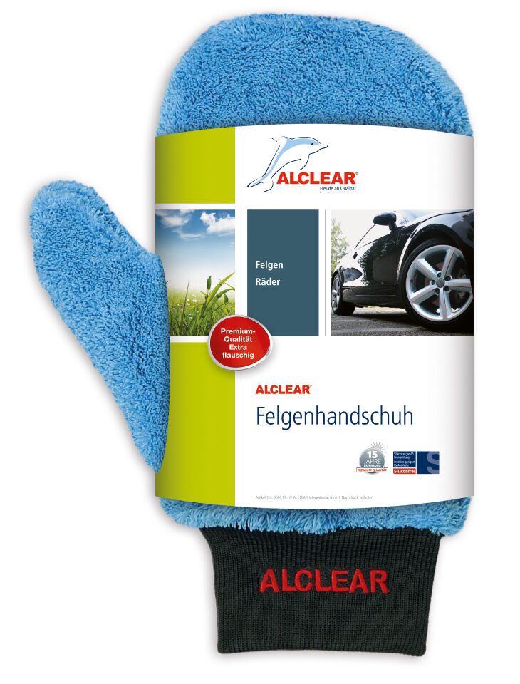 ALCLEAR Ultra-Microfaser Wasch- + Felgenhandschuh