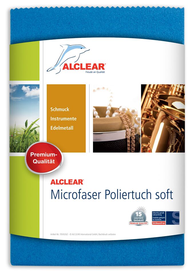 ALCLEAR Ultra Microfaser Poliertuch Soft