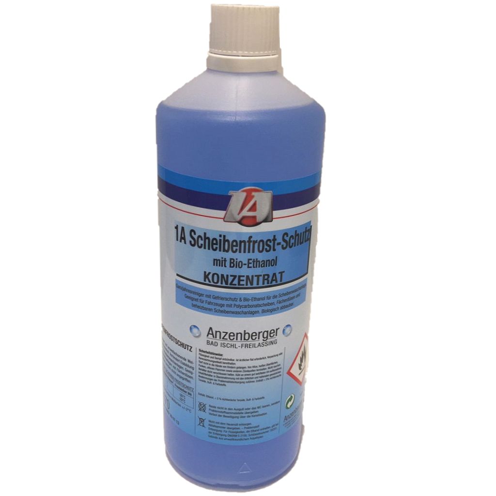 Scheibenfrostschutzkonzentrat Bioethanol 1lt.