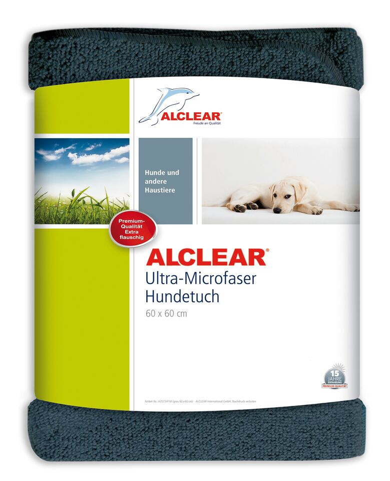 ALCLEAR Ultra-Microfaser Hundetuch