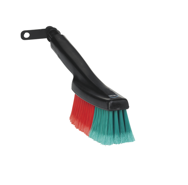 Vikan Waschbürste mit Wasserdurchlauf und Gardena Kupplung