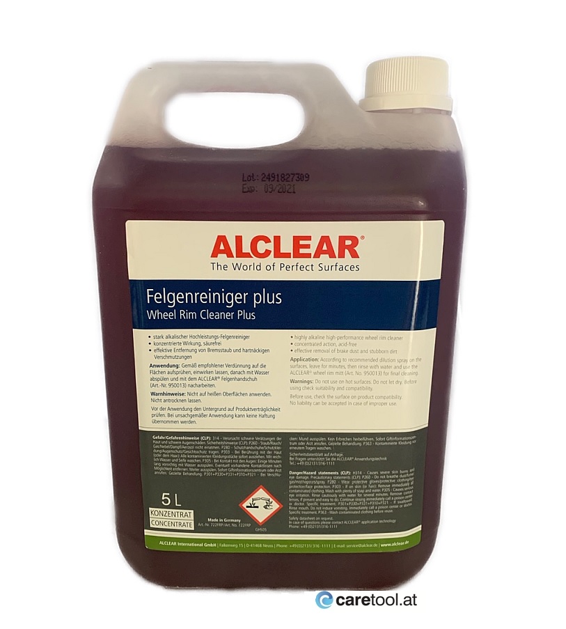 ALCLEAR® Felgenreiniger Plus, 5L