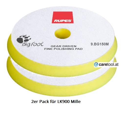 Rupes Pad Fein für LK 900 (2er Pack)