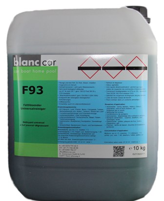 blanc car F93 Fett- & Universalreiniger 10Kg