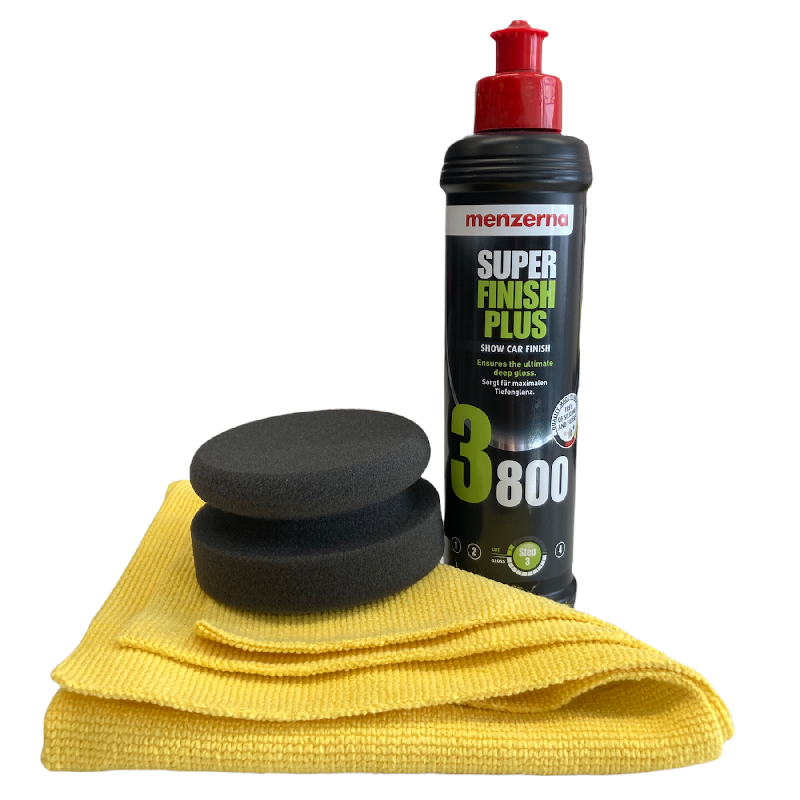 Handpolier Set, menzerna Super Finish Plus 3800