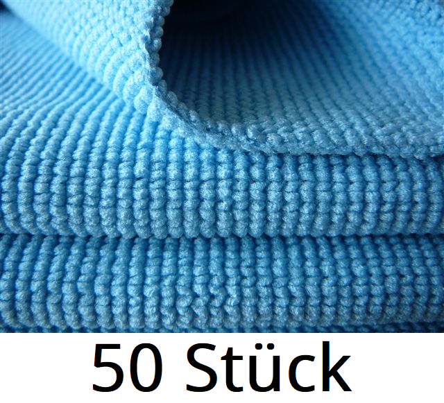 IDO Ultra Microfaser Waffeltuch, 50 Stk. (Blau)