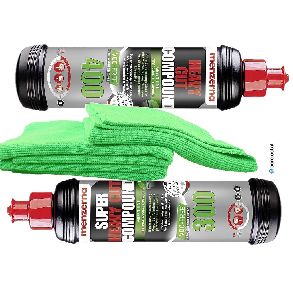 Menzerna Super Green Line Polituren Set