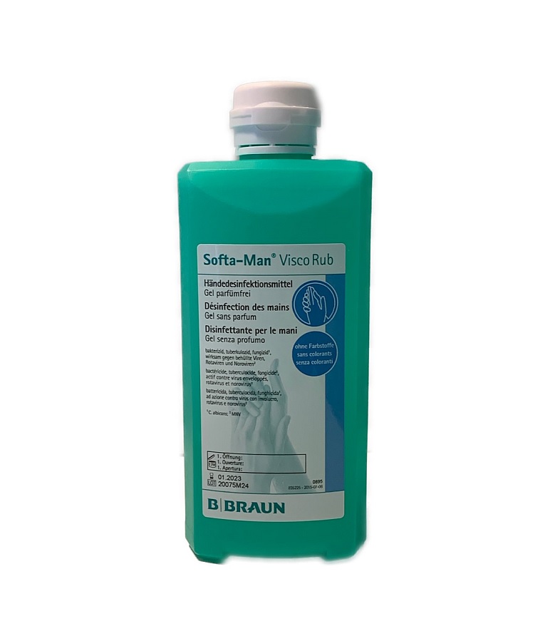 BBraun Softa-Man® ViscoRub Händedesinfetkionsgel 500ml