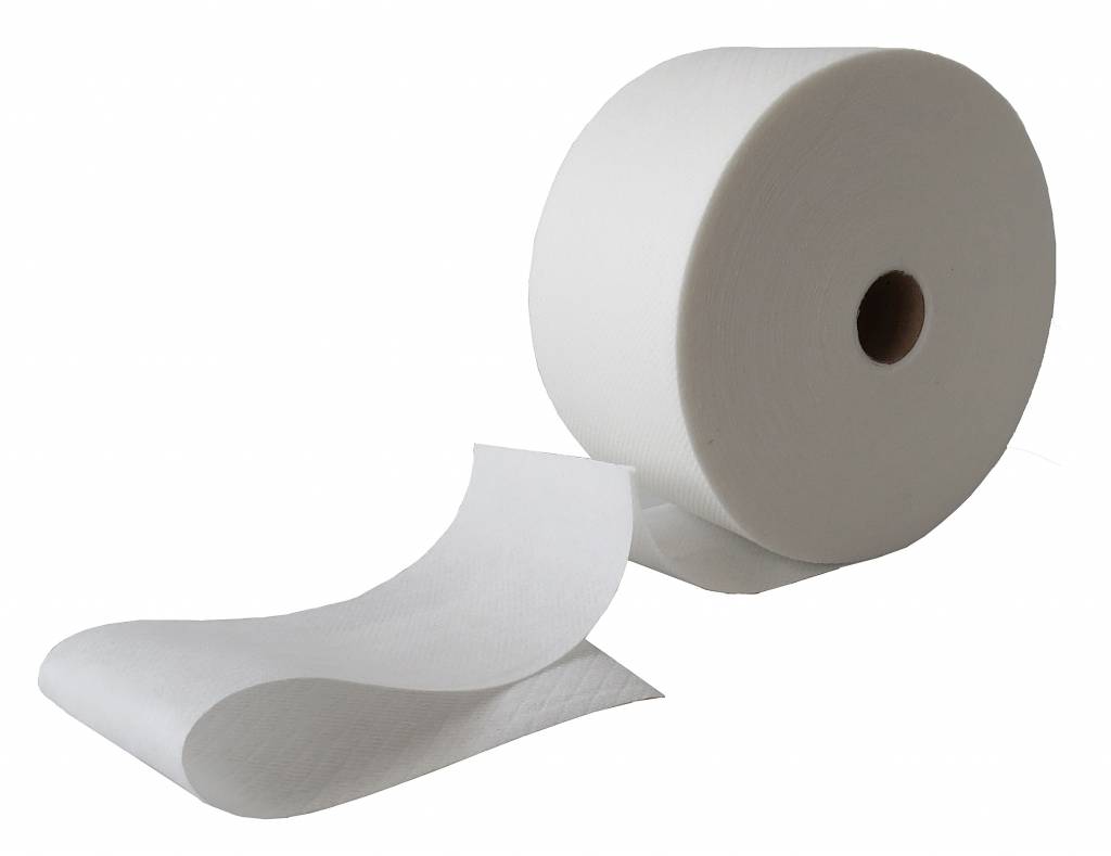 BJ-ONE Vlies-Tücher-Rolle 200 Blatt, 12x44 cm