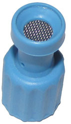 Schaumdüse blau